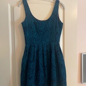 Jack - 60s Style Jacquard Dress-Size 2
